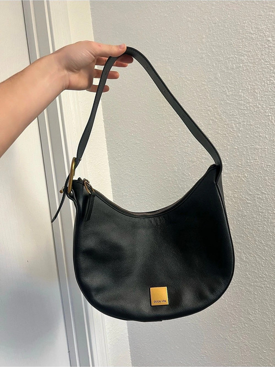 Dolce Vita Handbags - Dolce Vita Alice Shoulder Bag Black Leather